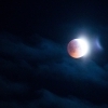 Жители Пермского края смогут наблюдать окончание лунного затмения